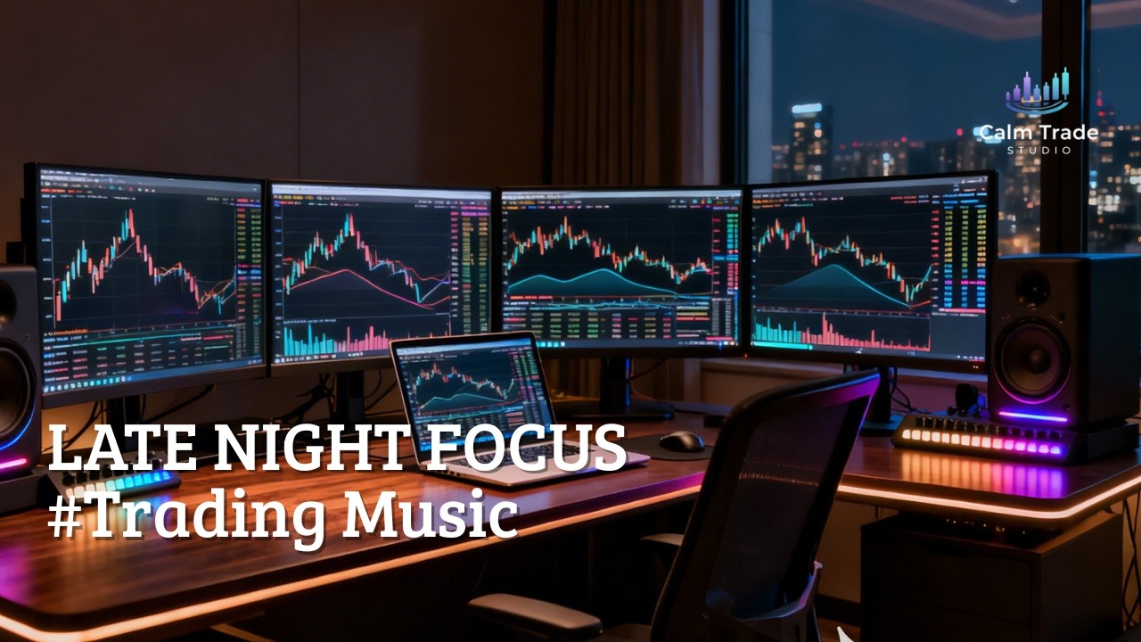 Late Night Trading Focus — Calm Music for Professional Traders 2 Hours