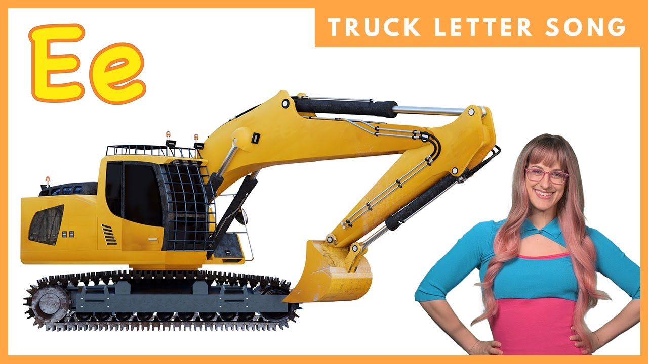 Trucks Letters Song | Trucks Learning Songs | Learn Letters and Letter Sounds with Trucks Song