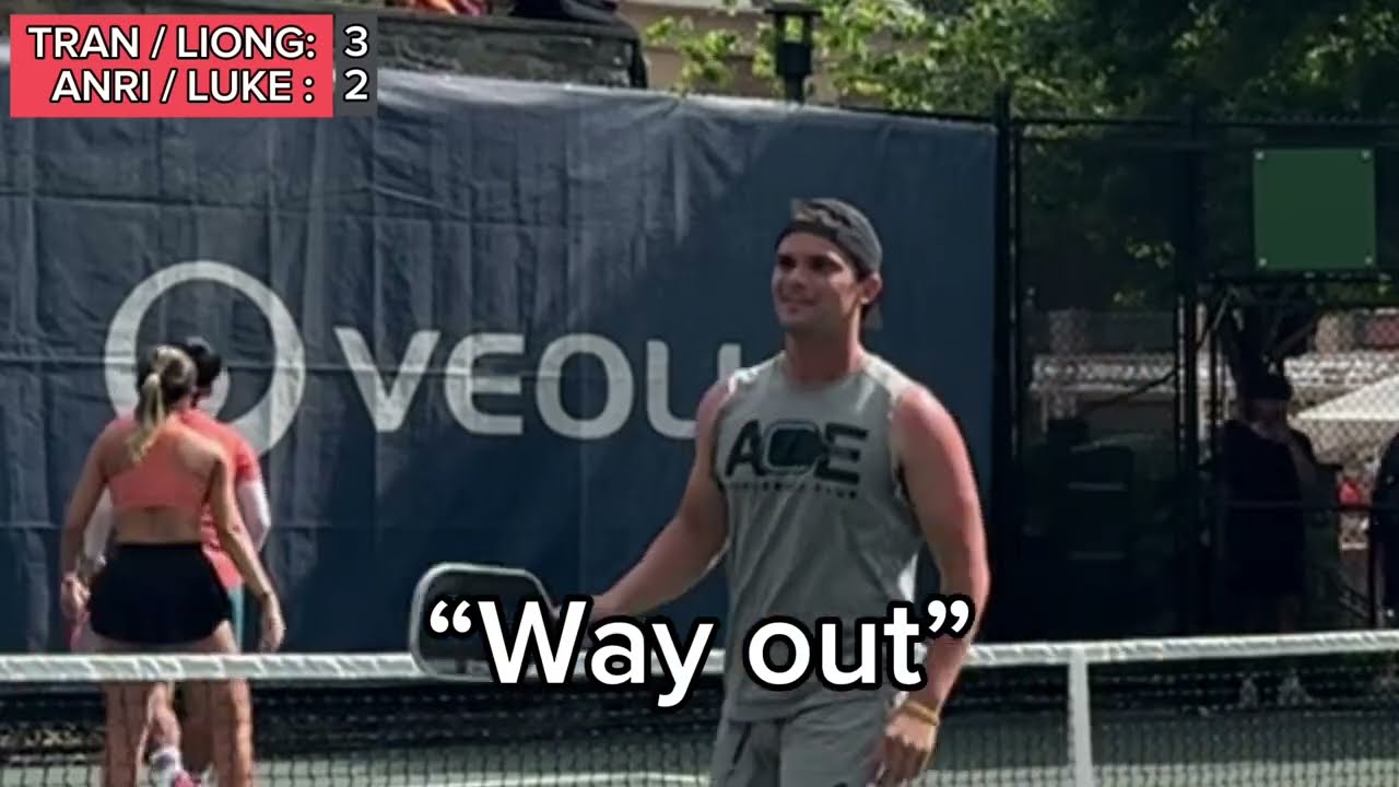 5.0 MX PPA ATL FINALS (BACKDRAW) | THINGS GET CHIPPY? | Anri/Luke VS Jimmy Liong / Sophia Tran |