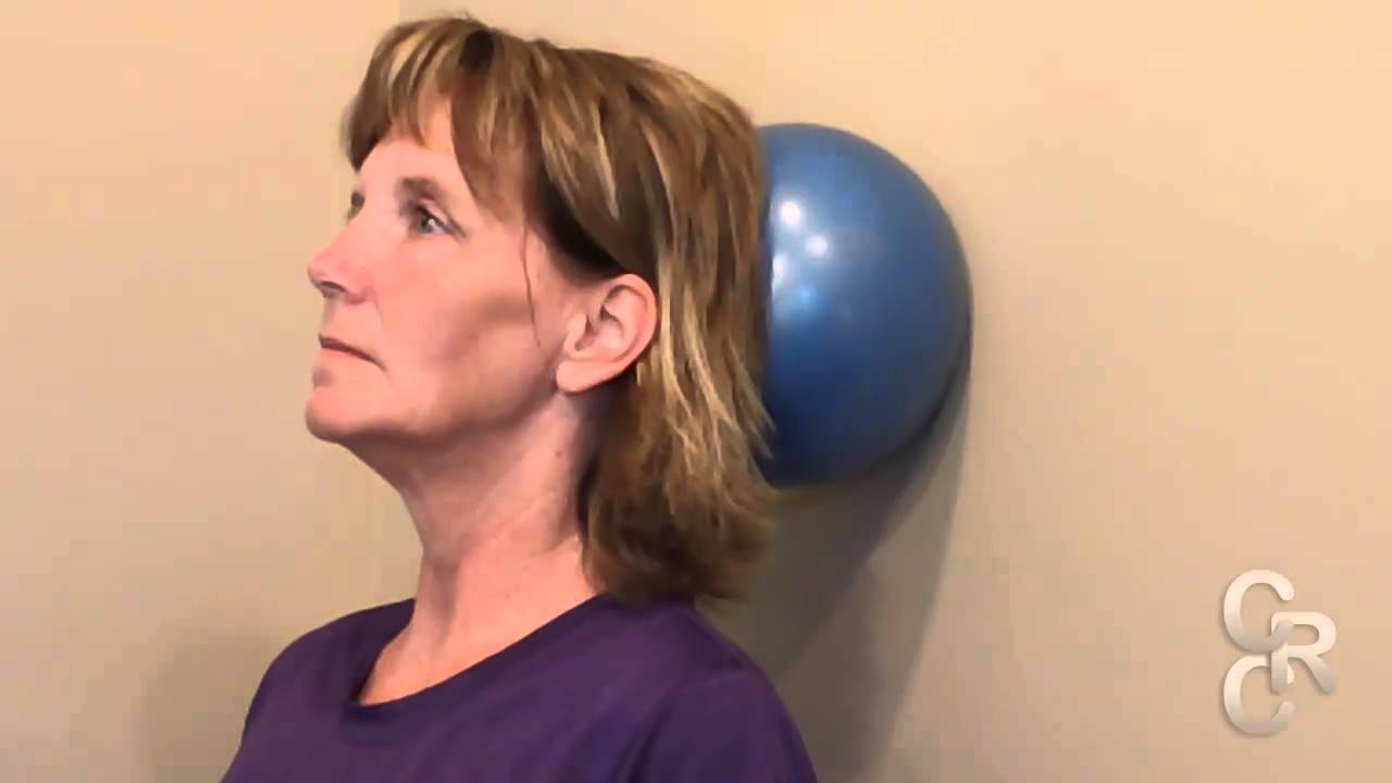 Neck Physioball Exercises