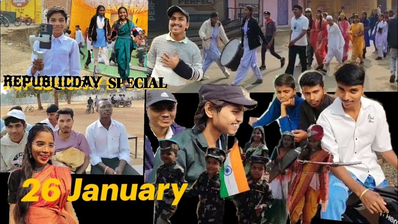 26 January//Republicday Special//Khitouli Vibe//Government Higher Secondary School Khitouli//Katni 😊