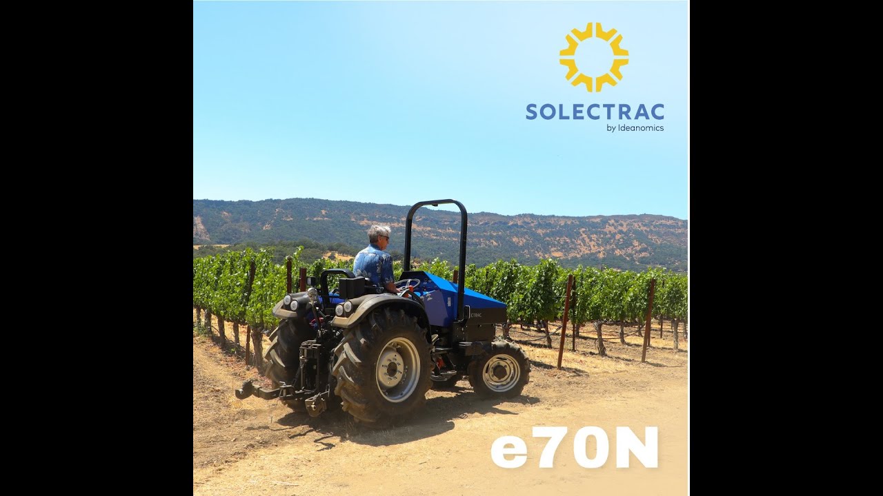Solectrac Delivers Its New e70N Electric Tractor
