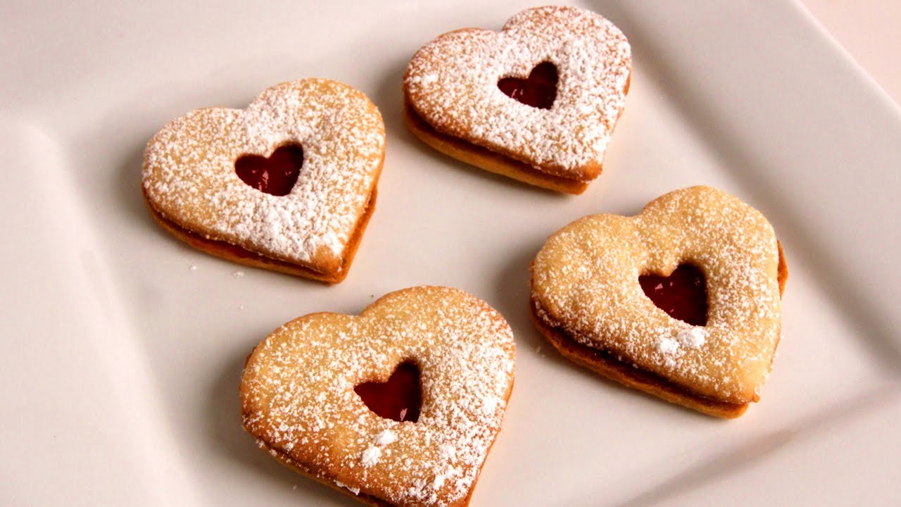 Linzer Cookies - Recipe - Laura Vitale - Laura in the Kitchen Episode 311