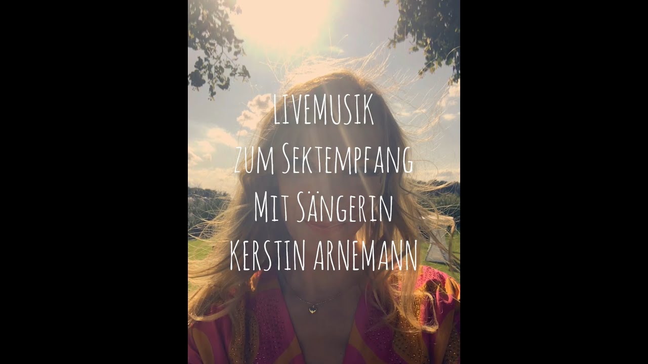 Livemusik zu Ihrem Empfang mit Sängerin Kerstin Arnemann
