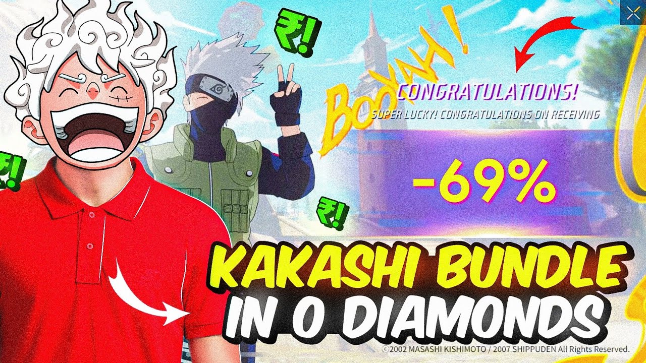 I Bought Kakashi Bundle For Free 🧐 69% Luck In Mystery Shop 🤪 No Clickbait 💯 #desikiller