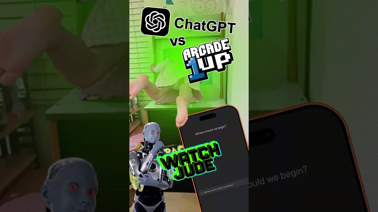 ChatGPT Modded My Arcade1Up… It Glitched and Trapped WatchDove | WatchJude😱🕹️ 