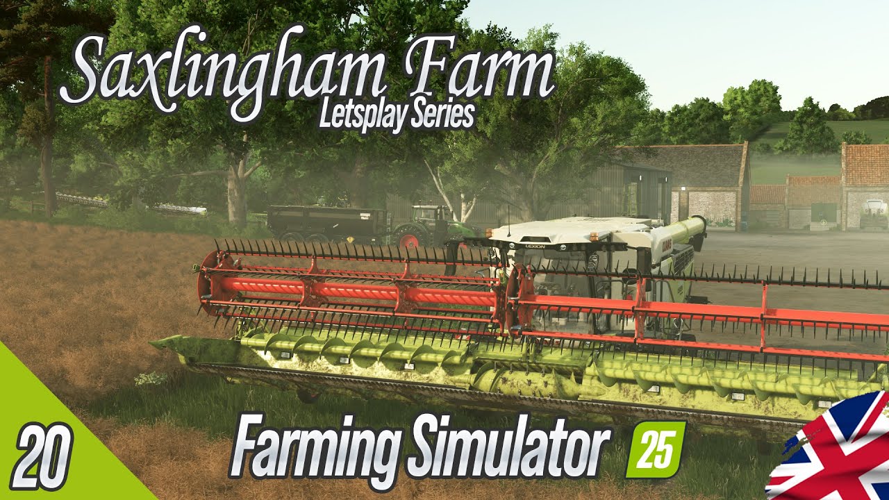 🚜  | Canola Harvest & Farm Expansion Plans | FS25 Saxlingham Farm #20