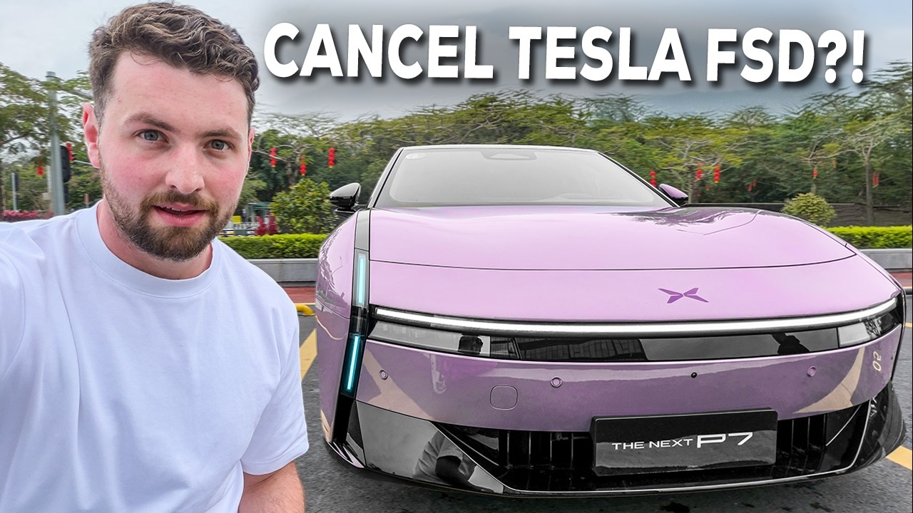 Протестировано приложение XPENG VLA 2.0 Full Self Driving!! RIP Tesla FSD?!