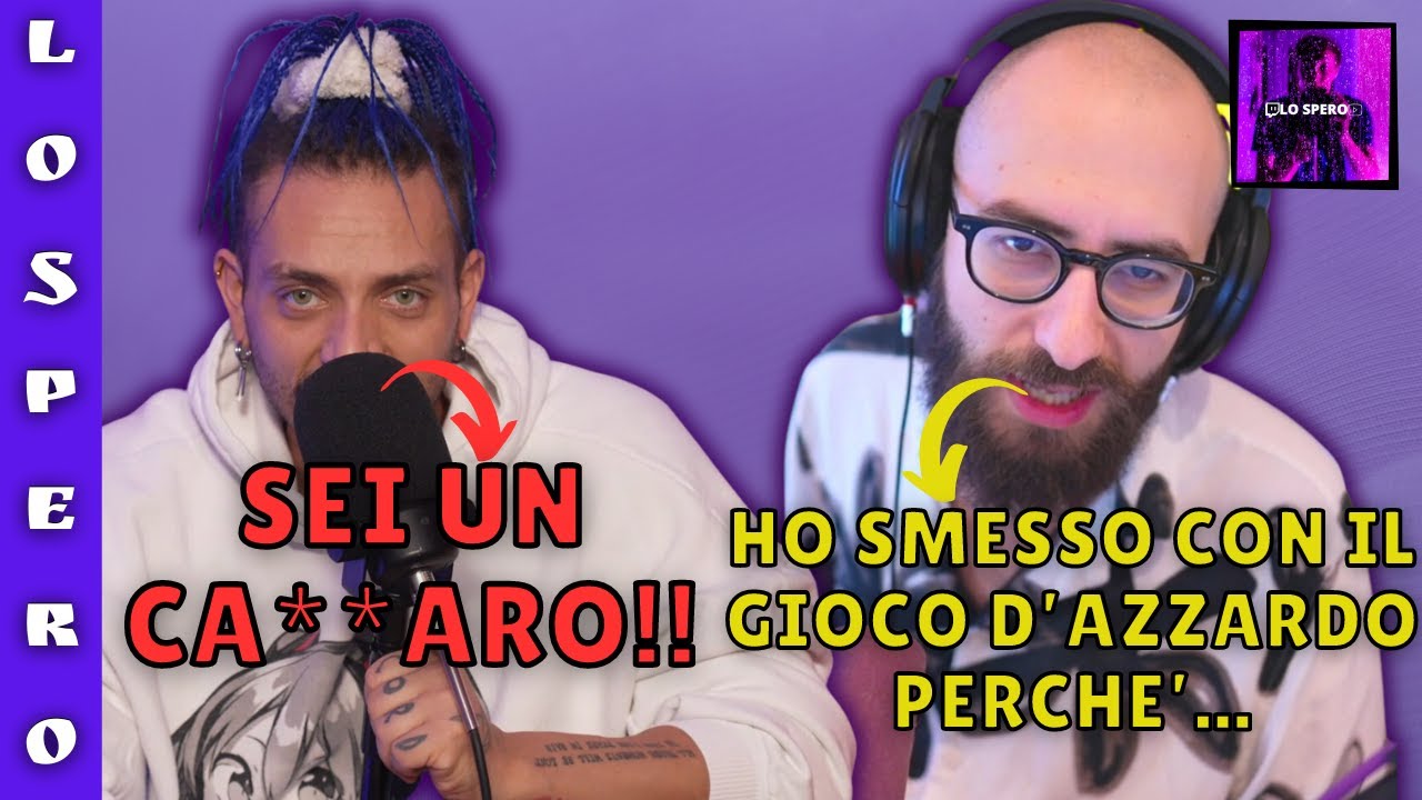 IL CERBERO CRITICA MARZA PER UN DISCORSO SUL GIOCO D'AZZARDO CHE FA IN LIVE CON GRENBAUD E JODY!
