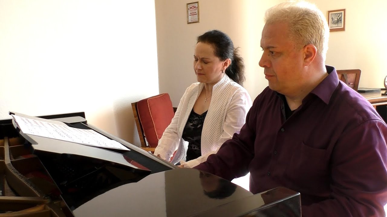 Genova & Dimitrov at Sergei Rachmaninoff's Grand Piano in Villa Senar (CH)