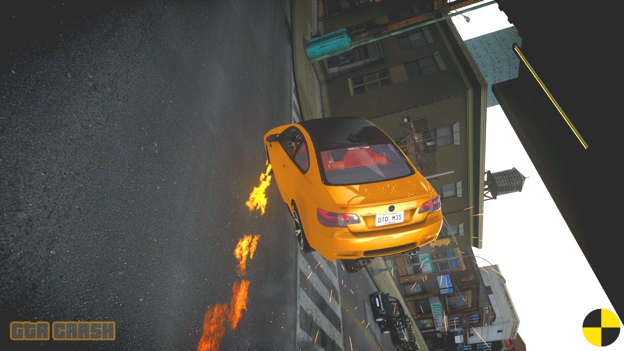 GTA 4 CRASH TESTING REAL CAR 636