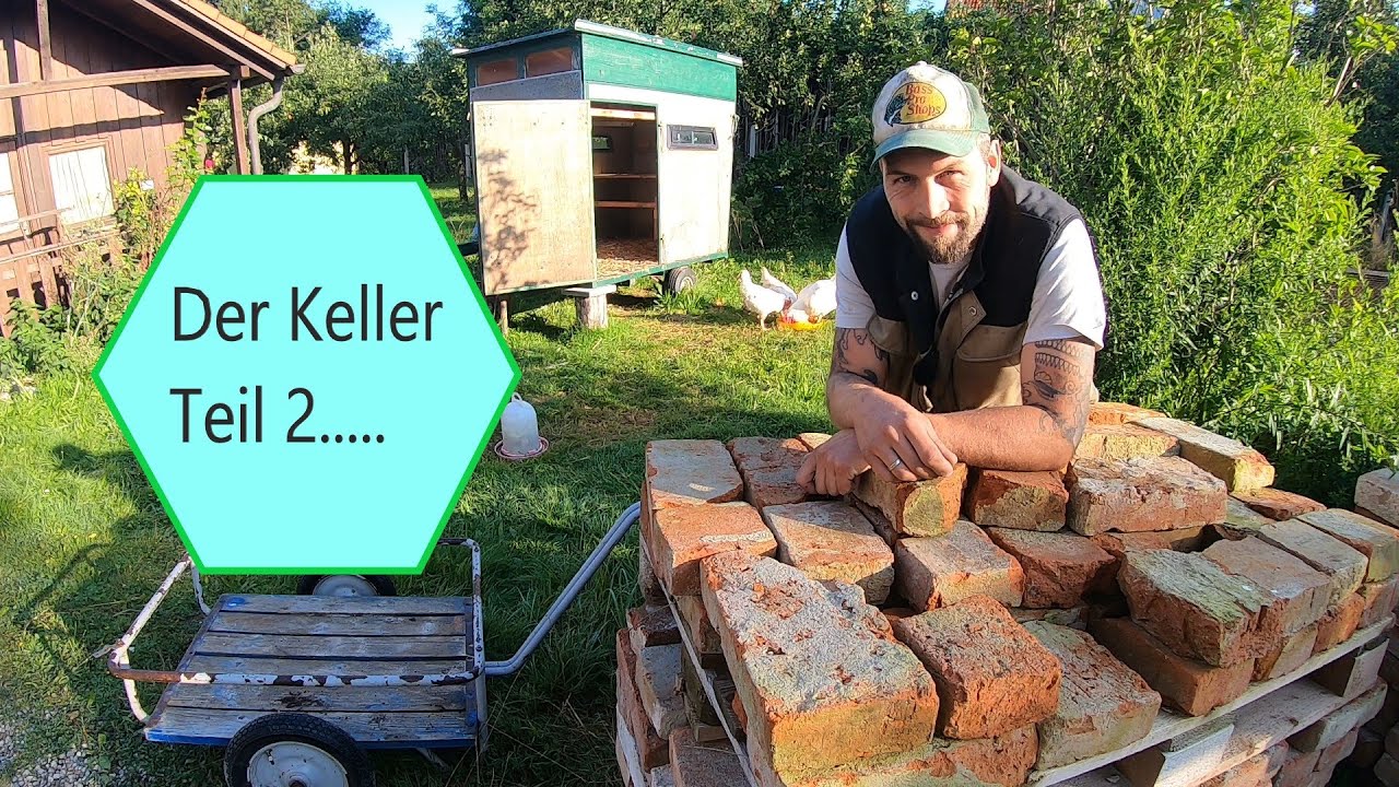 Stein auf Stein zum Naturkeller: Jetzt wird gemauert!