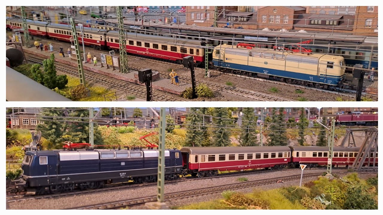 Der TEE „Moselgold“ auf der Modellbahn