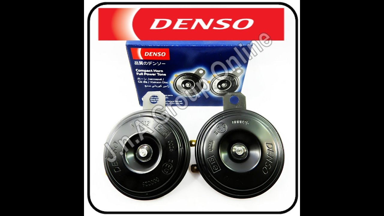Test Klakson Dobel Disk DENSO Original