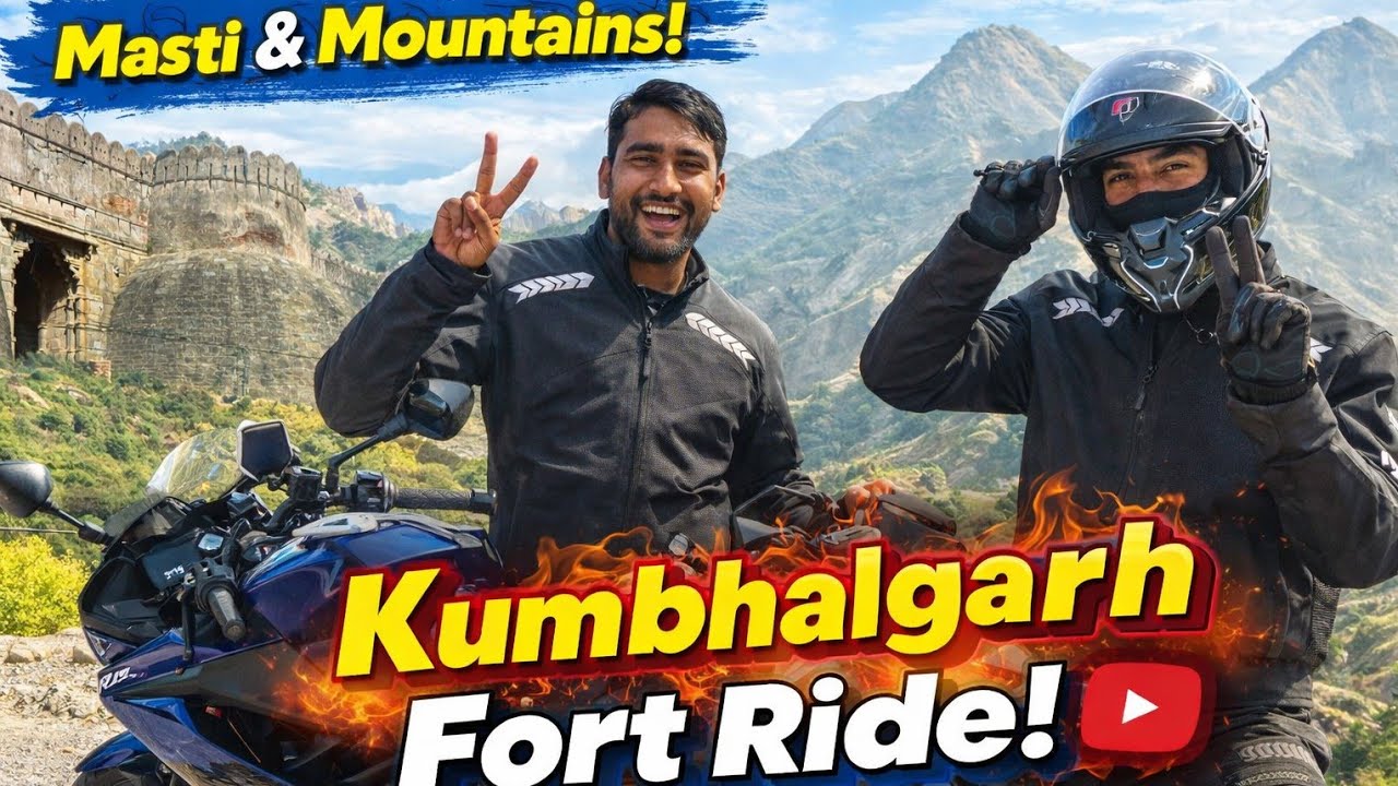KUMBHALGARH FORT RIDE | 36 KM LONG WALL, THIS IS THE LARGEST WALL IN INDIA | RAJSAMAND | NATHDWARA