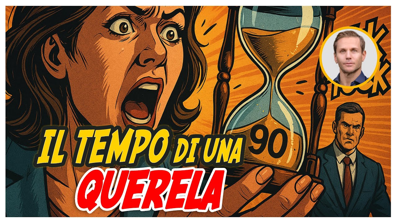 Quanto TEMPO c'è per fare una QUERELA? | Avv. Angelo Greco
