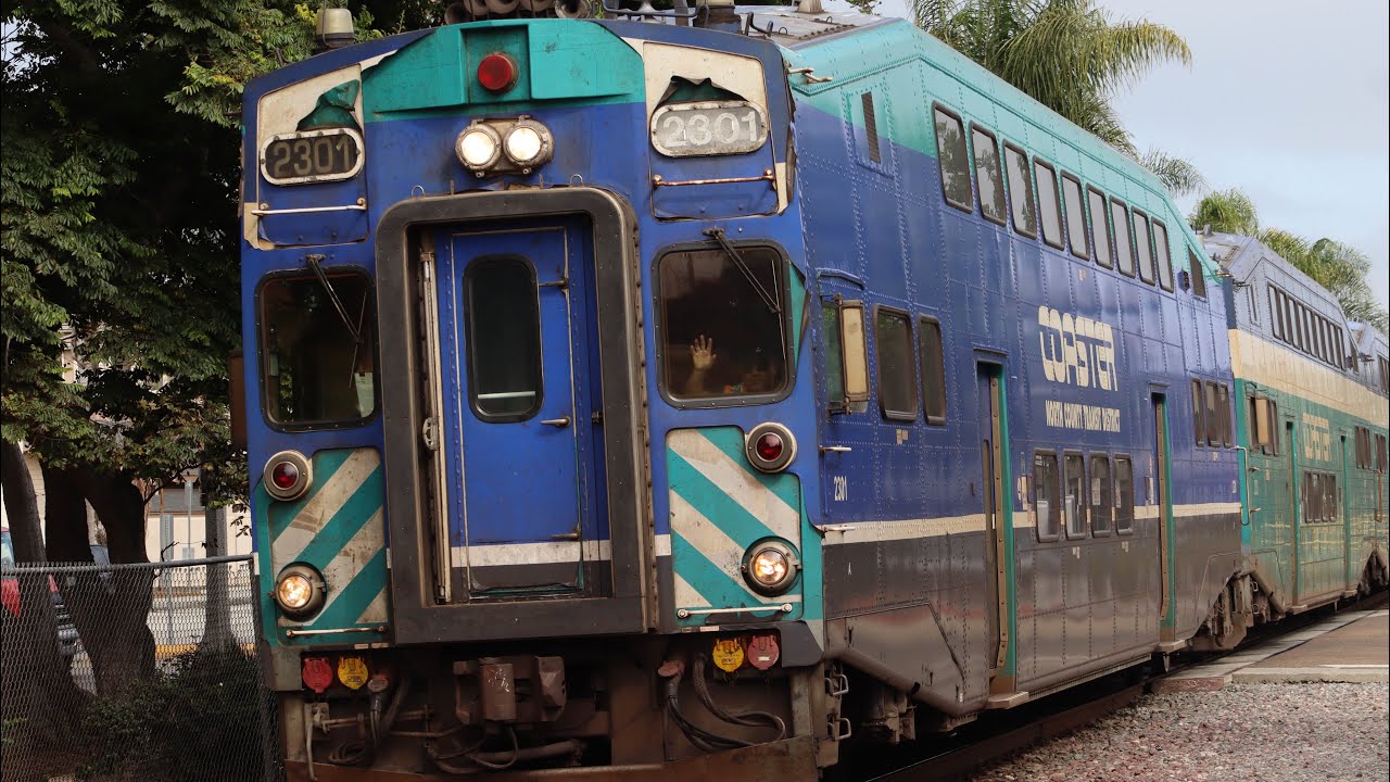 07/28/2022 Railfanning Carlsbad Village the entire day Feat. NCTC 3001, 90mph Surfliners & Coasters!