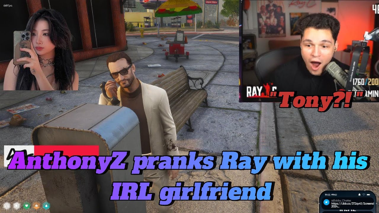 {multi-POV} AnthonyZ (Tony) pranks Ray with his IRL girlfriend | Nopixel 4.0