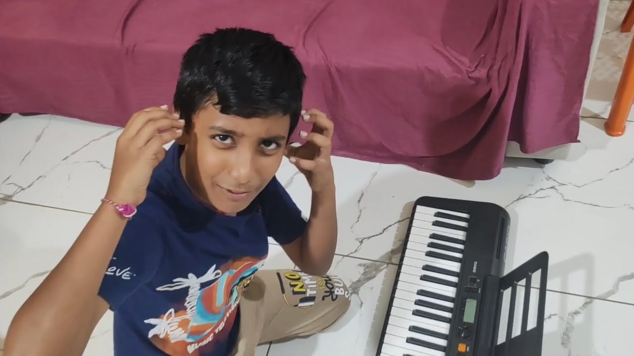 Casio Piano Unboxing and Review Prash & Vihaa Vlogs