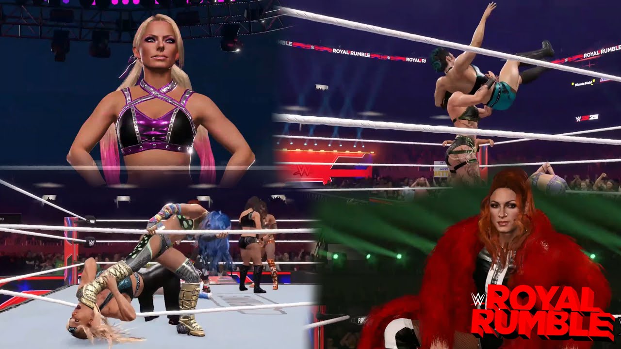 WWE 2K25 ROYAL RUMBLE - 30 WOMAN ROYAL RUMBLE MATCH