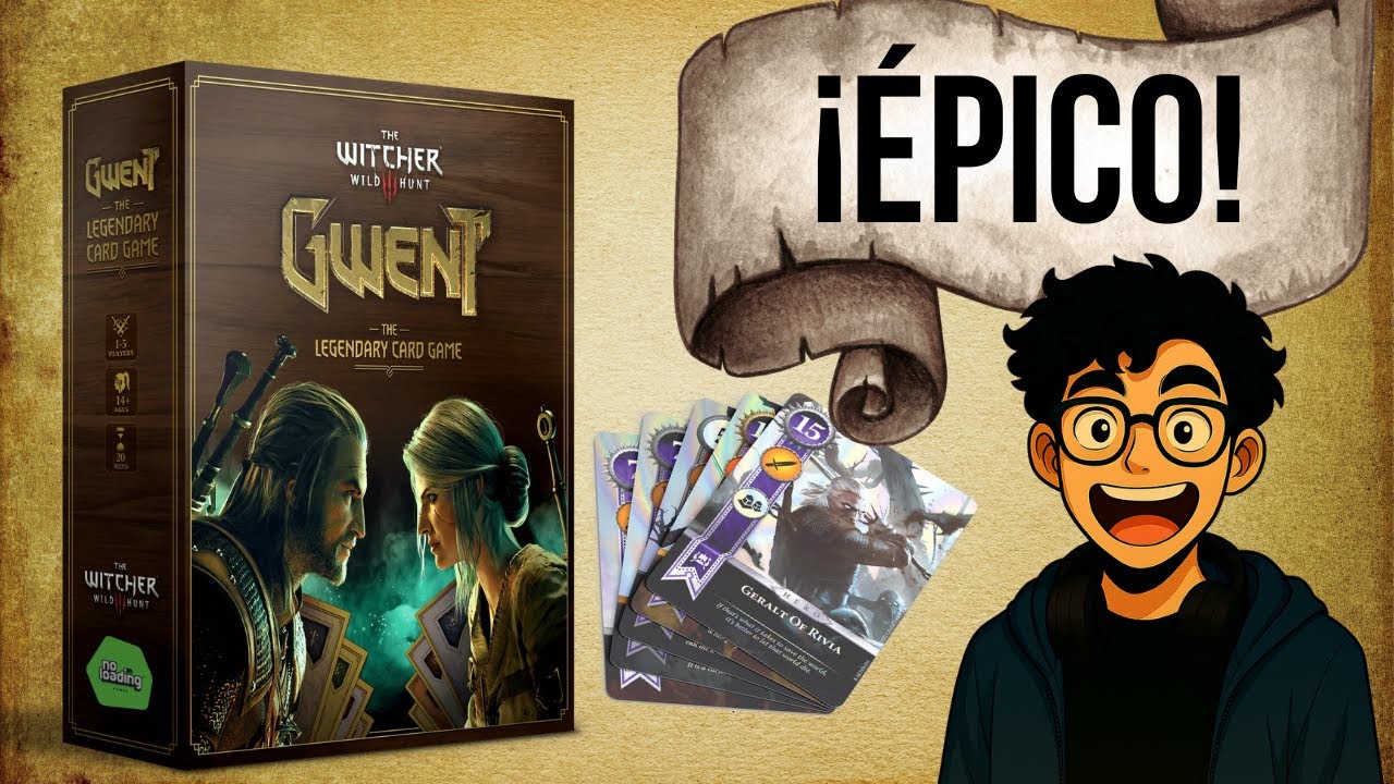 ¡ESTÁ BRUTAL! Unboxing y primeras impresiones de GWENT: The Legendary Card Game