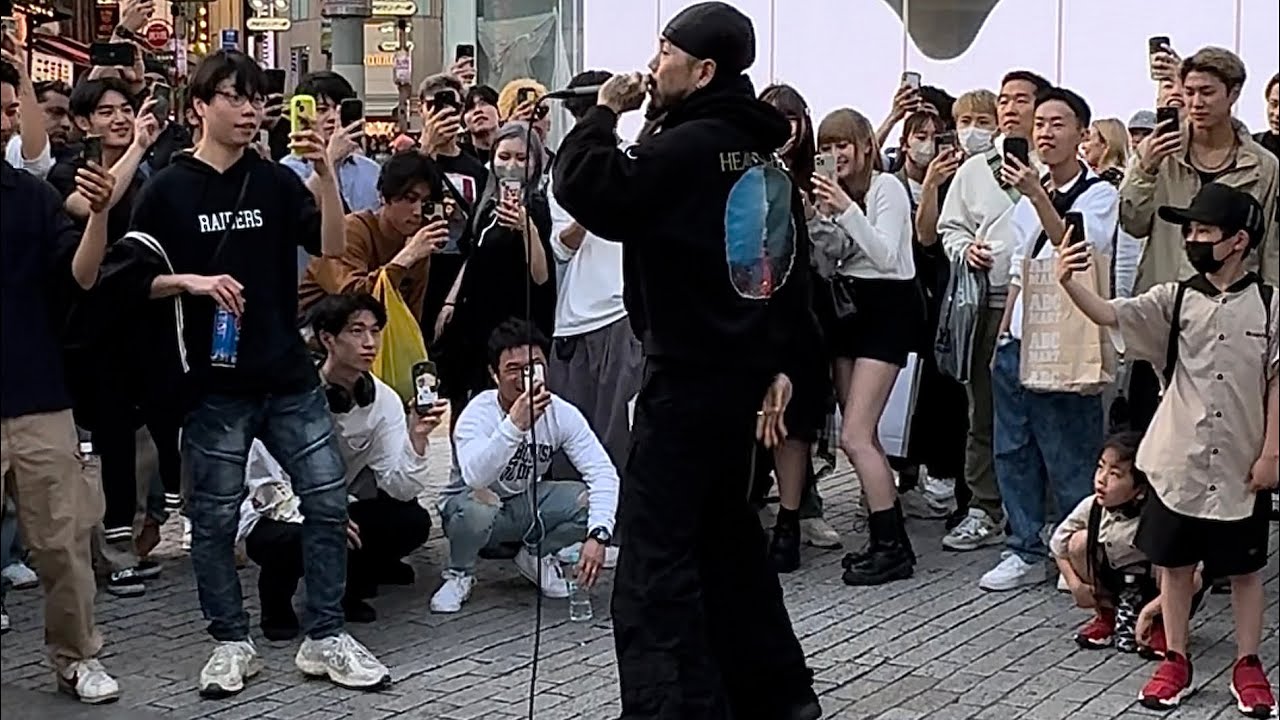 一切告知なしガチのゲリラライブで認知度チェック IN 渋谷