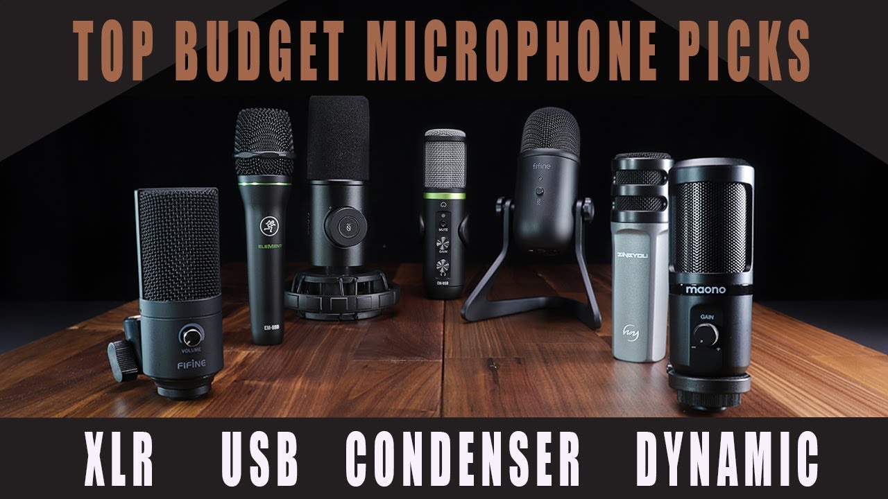 FIFINE T669 vs k658 vs k678 vs Maono PM461TR vs Mackie em-usb , em89d and more - DETAILED SOUND TEST