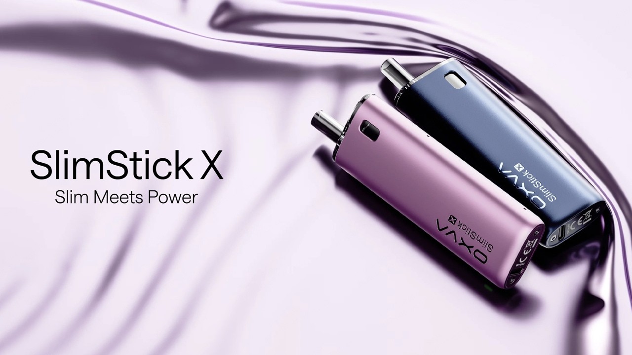 New Arrival! OXVA's Thinnest Refillable SlimStick X!