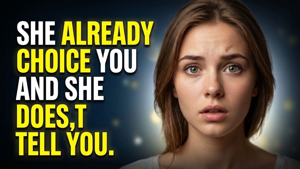 4 Clear Signs She's Already Chosen You But Isn't Telling You | Female Psychology Explained