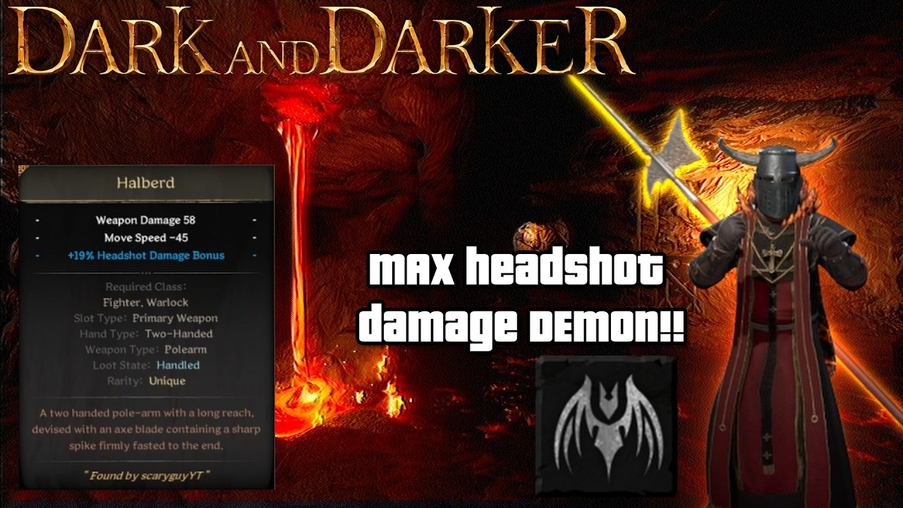200% headshot damage bonus HALBERD one shots any class.....
