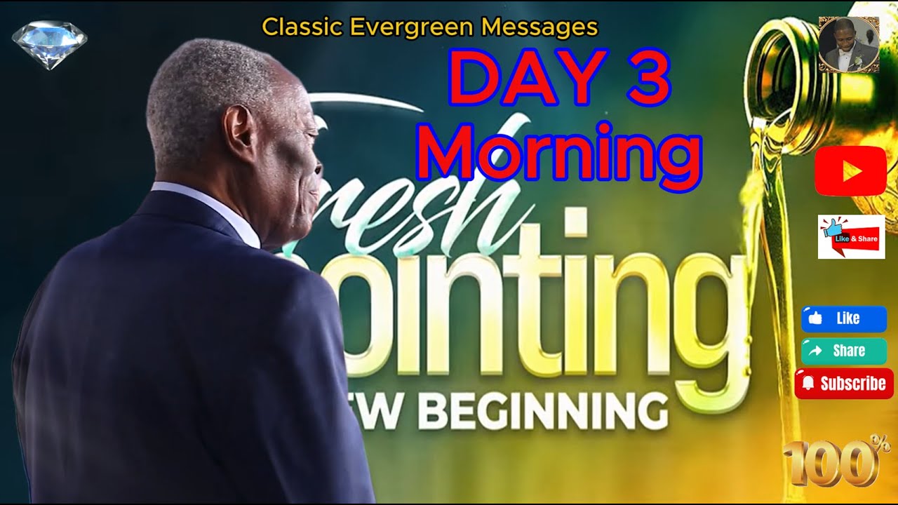 DAY 3 - MINISTERS CONFERENCE || KNOWING GOD MORE AND MORE || Pst W.F Kumuyi