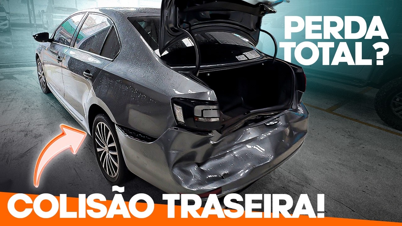 😫 COLISÃO TRASEIRA CENTRAL NO JETTA 2018! | TONIMEK AVALIA