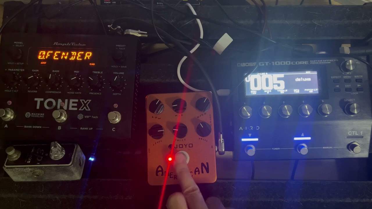 FENDER Tones || TONEX vs JOYO American Sound vs BOSS GT-1000CORE