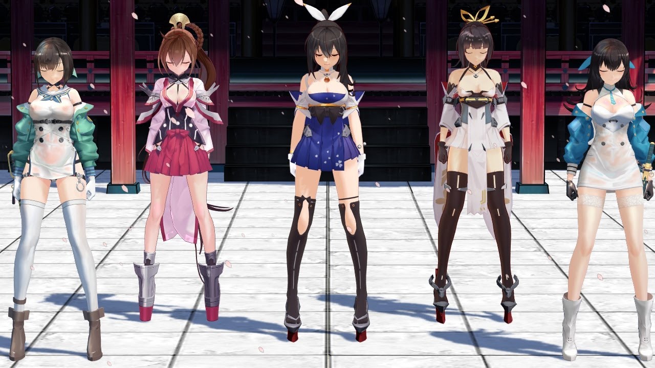 ブルーオース/MMD IJN戦姫達の気まぐれメルシィ奉納演舞