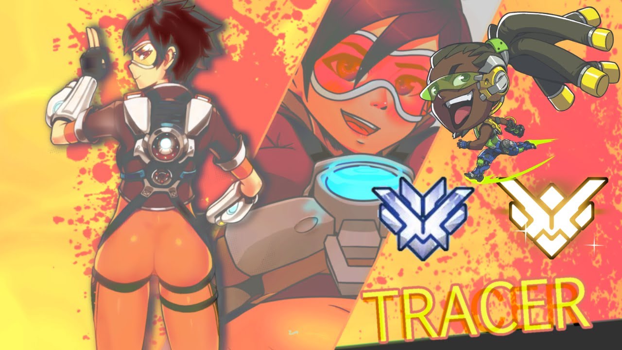 Overwatch - Tracer Spawn camping mid 6v6 scrim