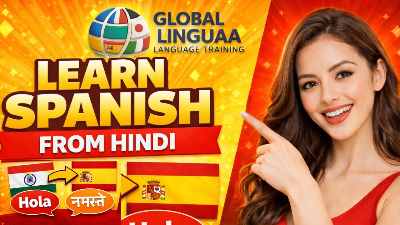 Learn Spanish 🇪🇸 from Hindi | Hindi to Spanish Language Course (Beginner to Advanced)