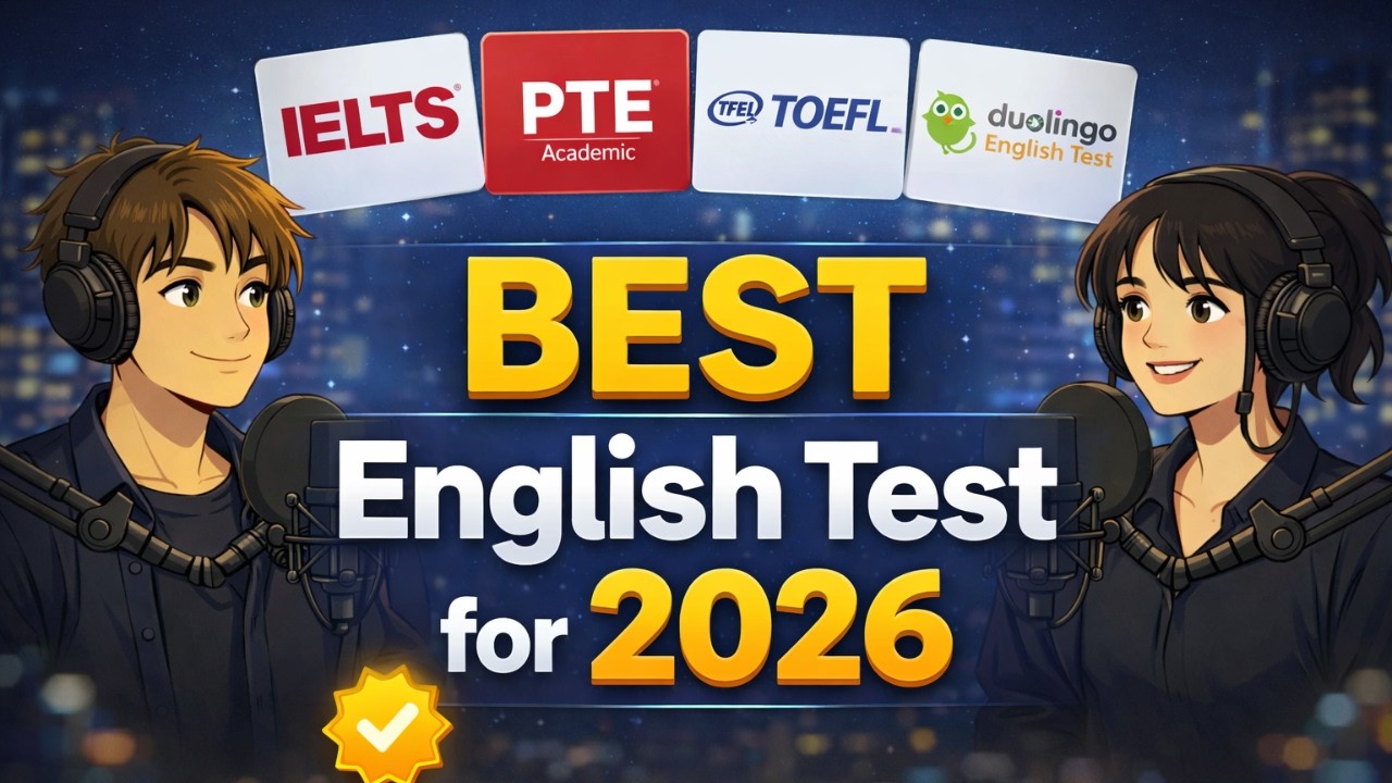 IELTS vs PTE vs TOEFL vs Duolingo | Which English Test Is Best for Study Abroad?