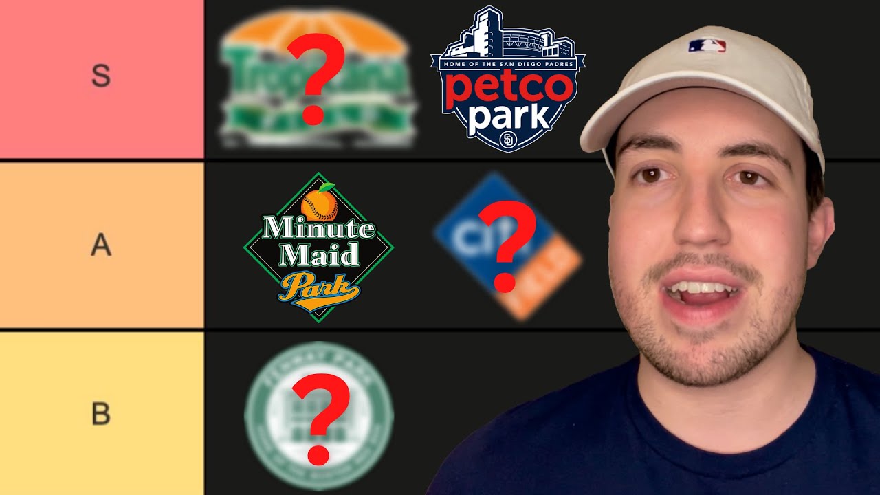 My 2023 MLB Ballpark Rankings | Baseball Stadium Tier List