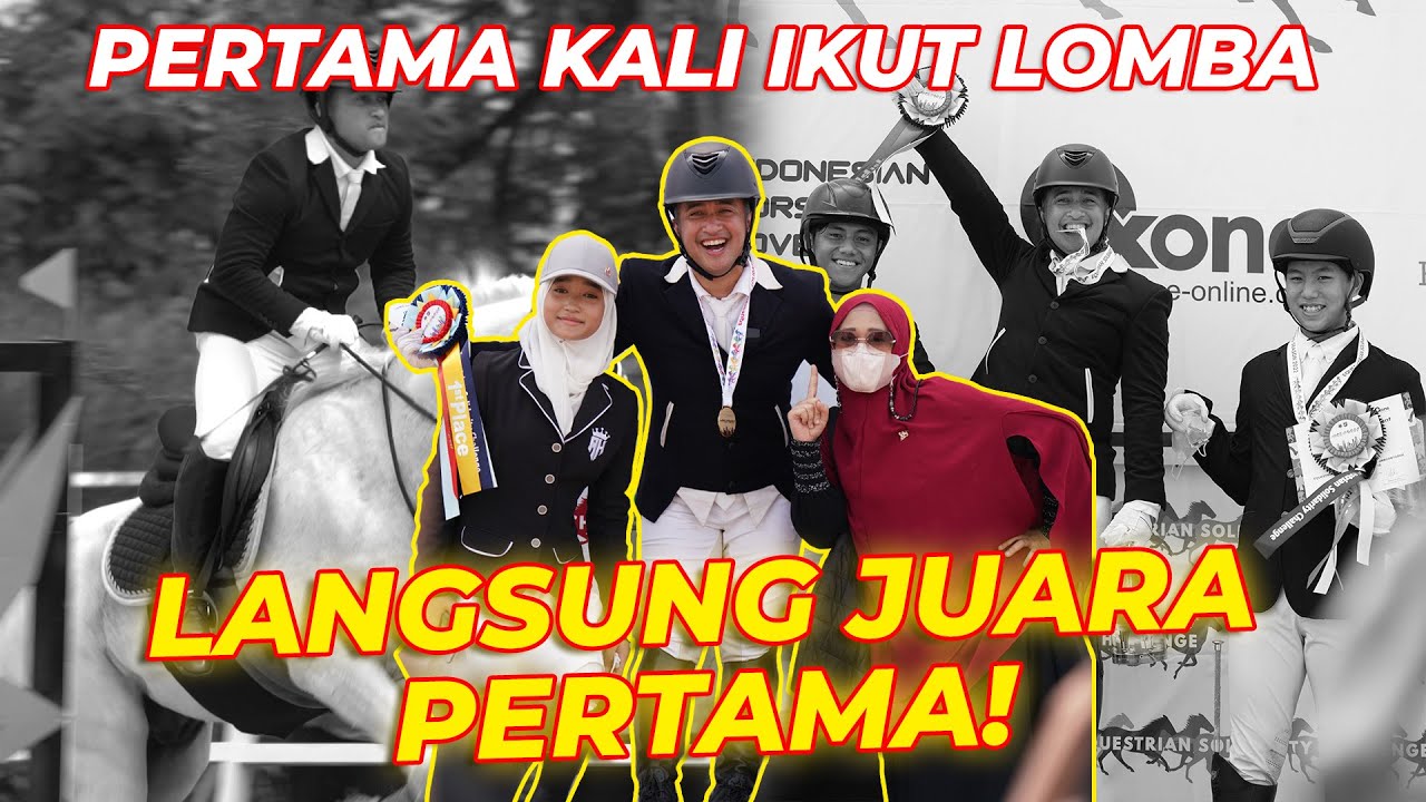 PERTAMA KALI LOMBA JUMPING, MODAL BANYAK KURANGNYA TAPI TETEP JUARA ❗❗
