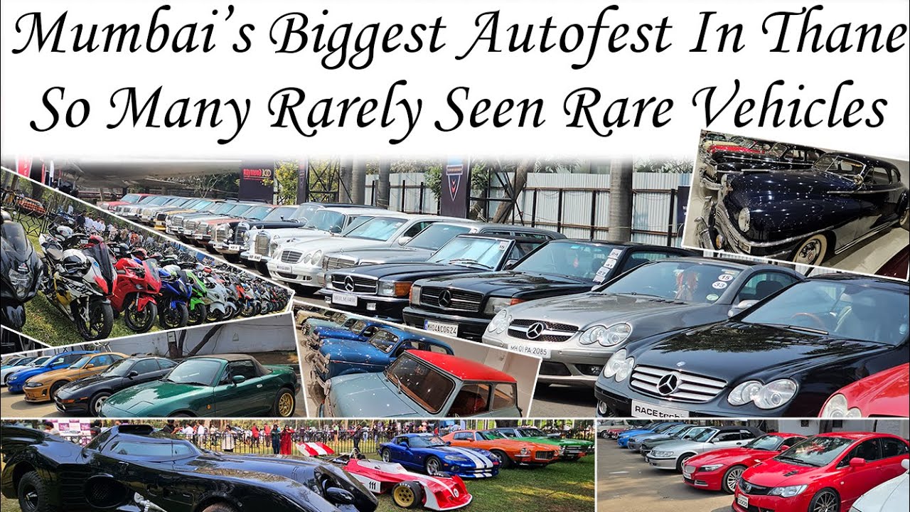 Raymond Autofest 2025 In Thane🔥|Hundreds Of Vintage & Classic Cars & Bikes On Display