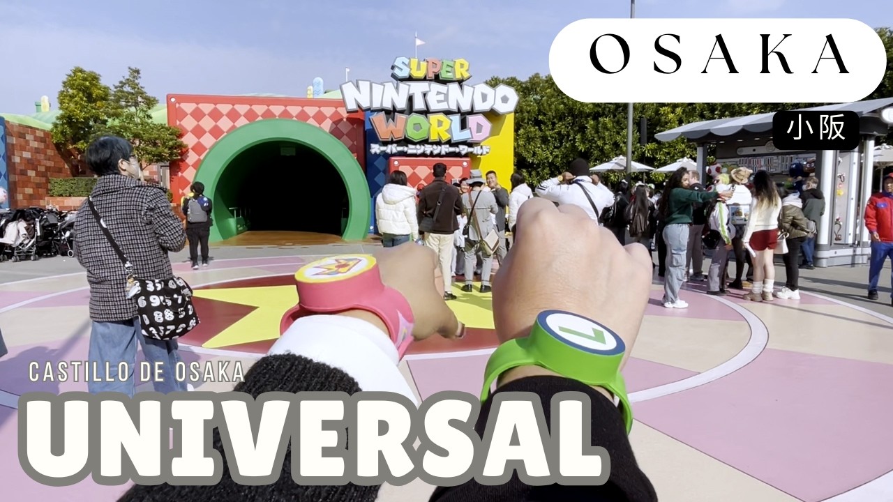 DE UNIVERSAL ESTUDIOS AL CASTILLO DE OSAKA 🇯🇵 | 2 días en Osaka