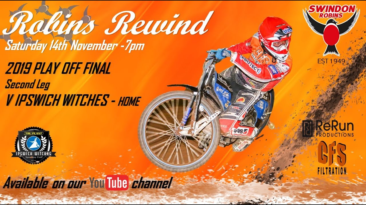 Swindon V Ipswich - 2019 Premiership speedway Grand Final - Second Leg