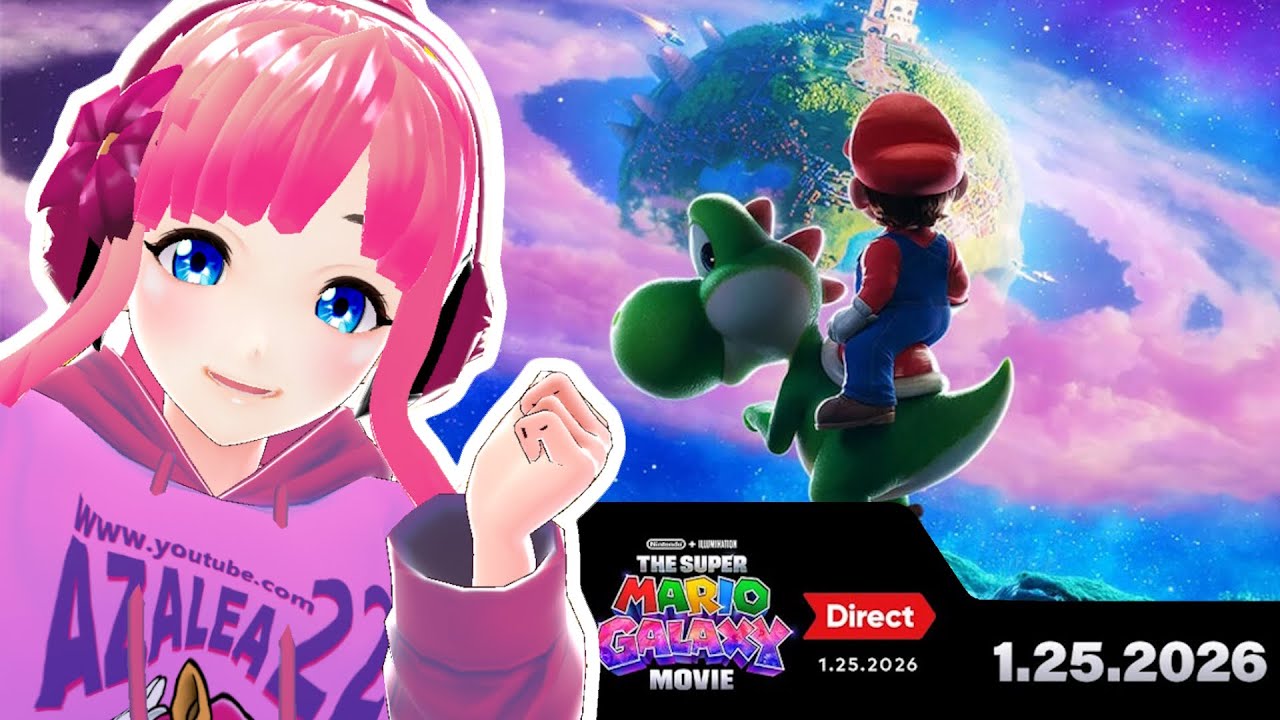 Super Mario Galaxy Movie 2026 Direct | REACTION