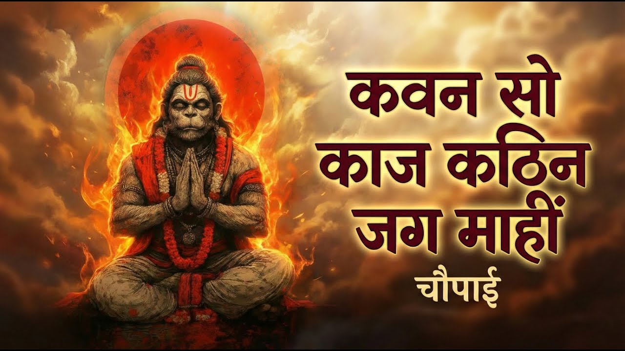 कवन सो काज कठिन जग माही | Siddh Chaupai | Ram Hanuman Bhajan | Ramcharitmanas | Vishal Saini