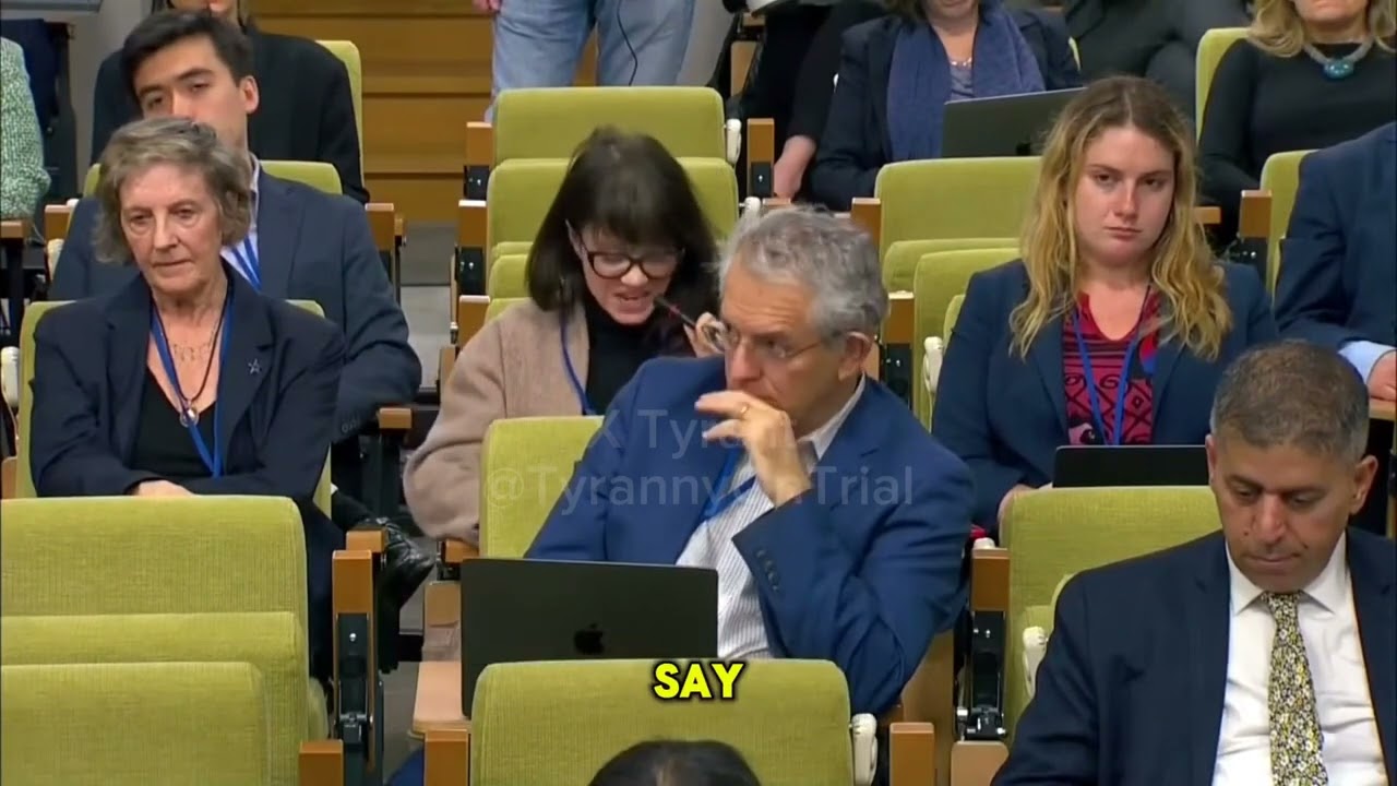 A reporter presses UN&rsquo;s Pramila Patten on violence in Gaza. SUBTITLED