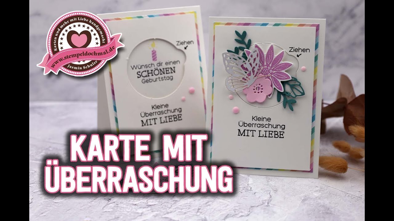 Karte mit Überraschung | Geniale Stanzformen | Stampin' Up!