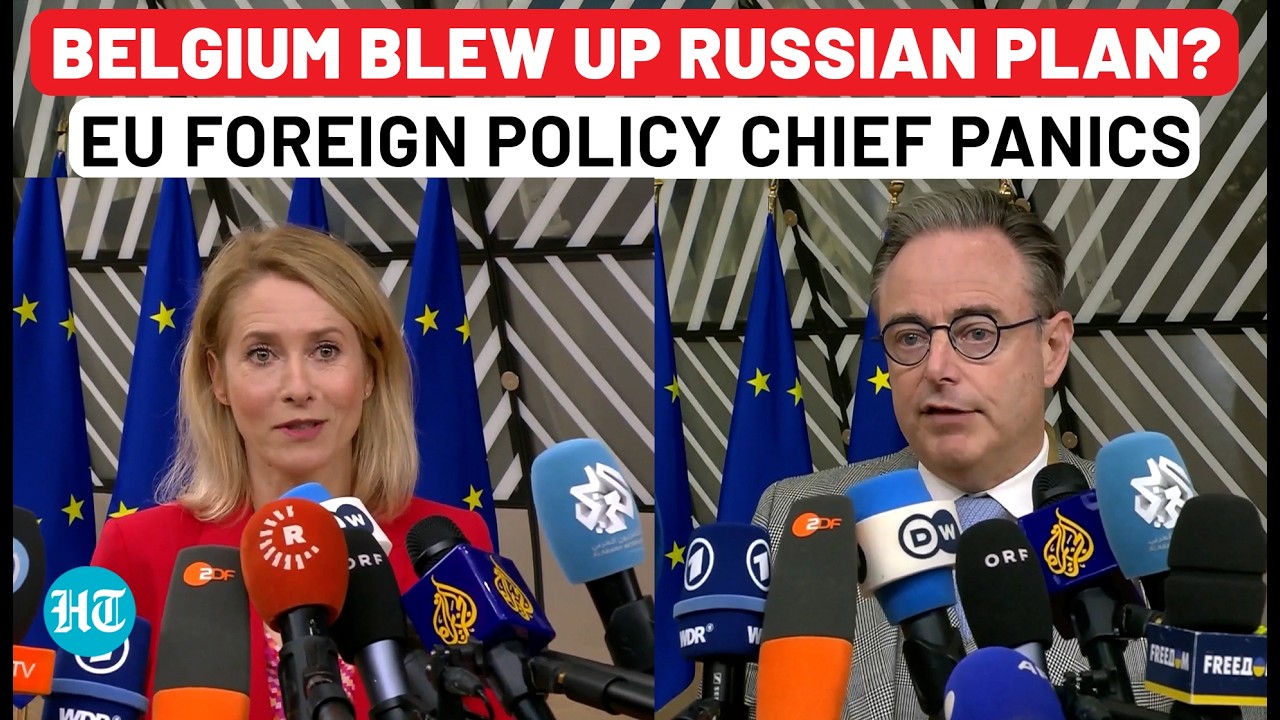 Panic In Brussels As Belgium Defends Russia&rsquo;s Frozen Assets? Kallas Admits & Then Fumbles On Cam