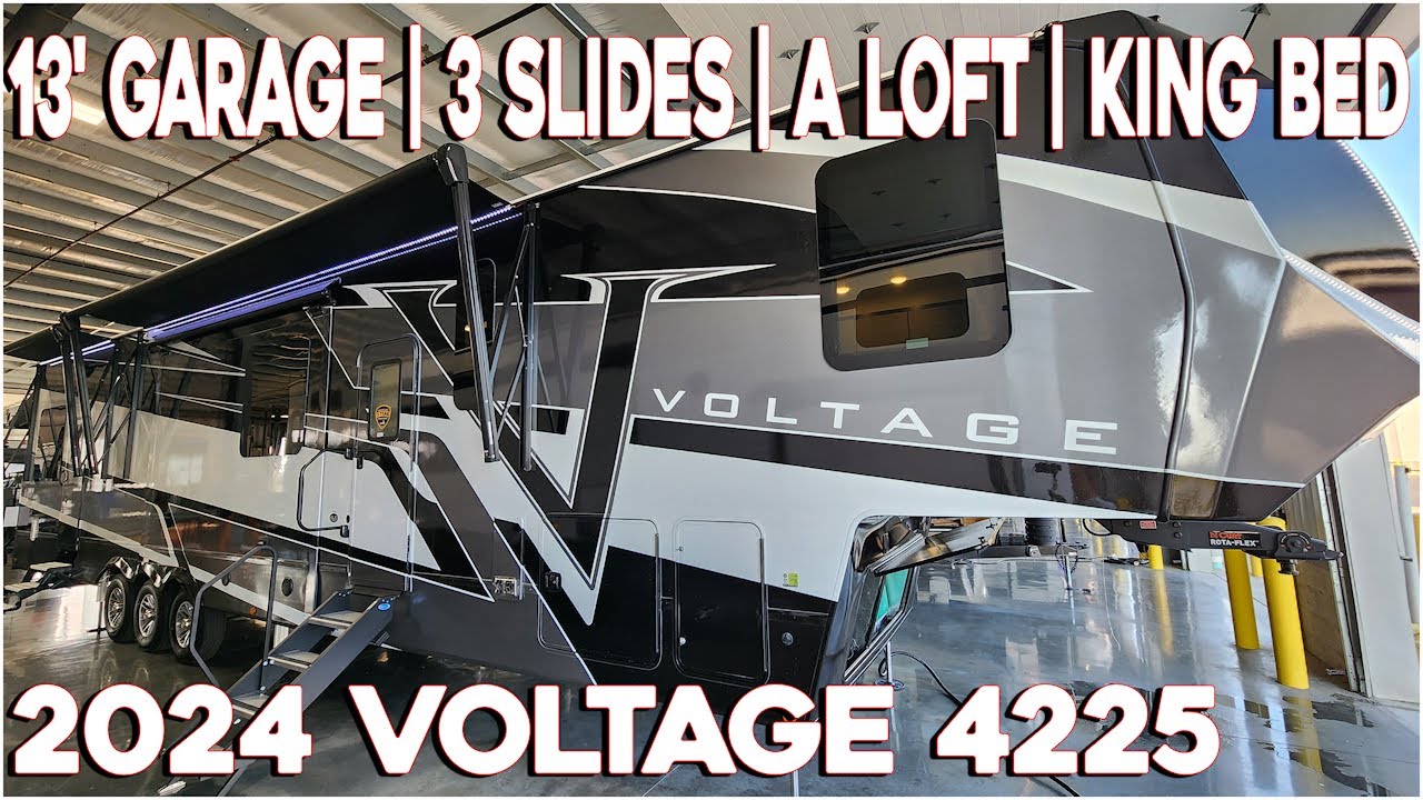 Игрушечный прицеп 2024 Voltage 4225 Fifth Wheel от Dutchmen RVs в Couchs RV Nation. Обзорный тур ...