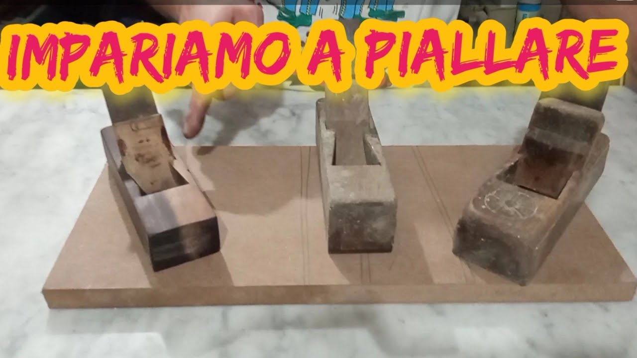 Impariamo a piallare il legno