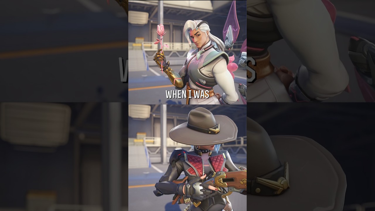 Ashe and Lifeweaver interaction - Overwatch 2